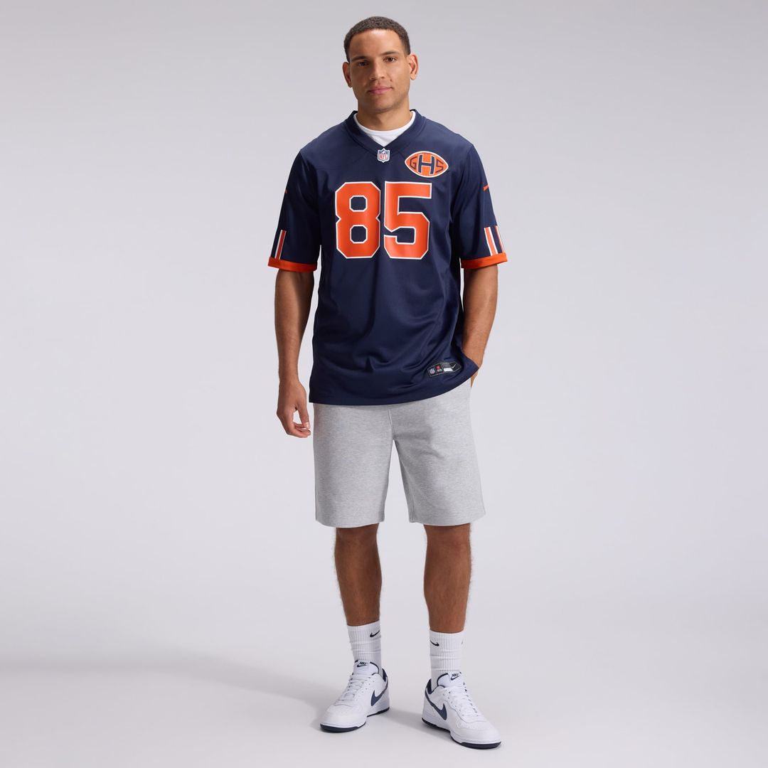 Chicago Bears Cole Kmet Navy 2026 Rivalries Collection Game Jersey | NFL Football Jersey