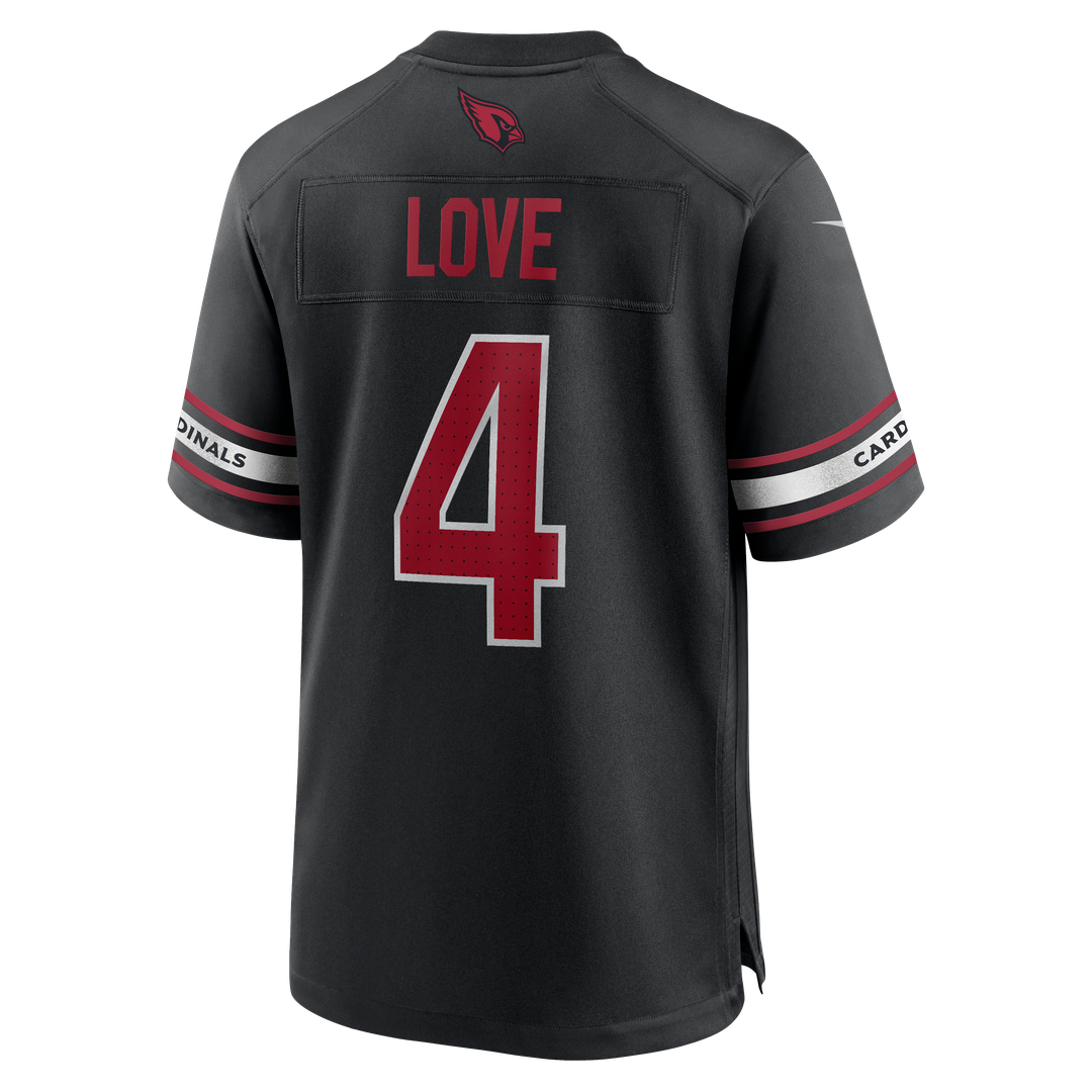 Arizona Cardinals Jeremiyah Love Cardinal Team Game Jersey | NFL Football Jersey