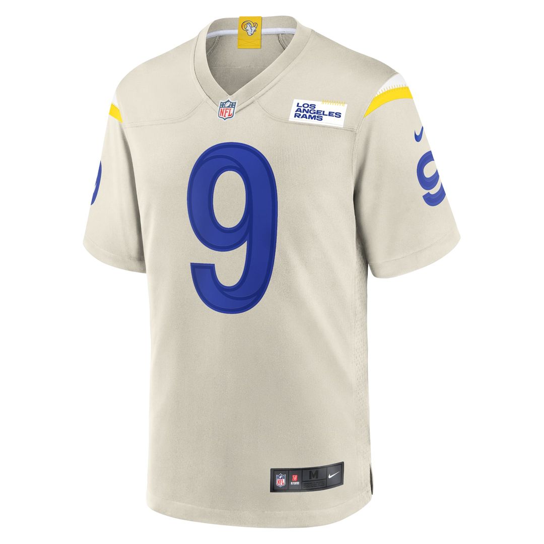 Los Angeles Rams Matthew Stafford Royal Player Game Jersey | NFL Football Jersey