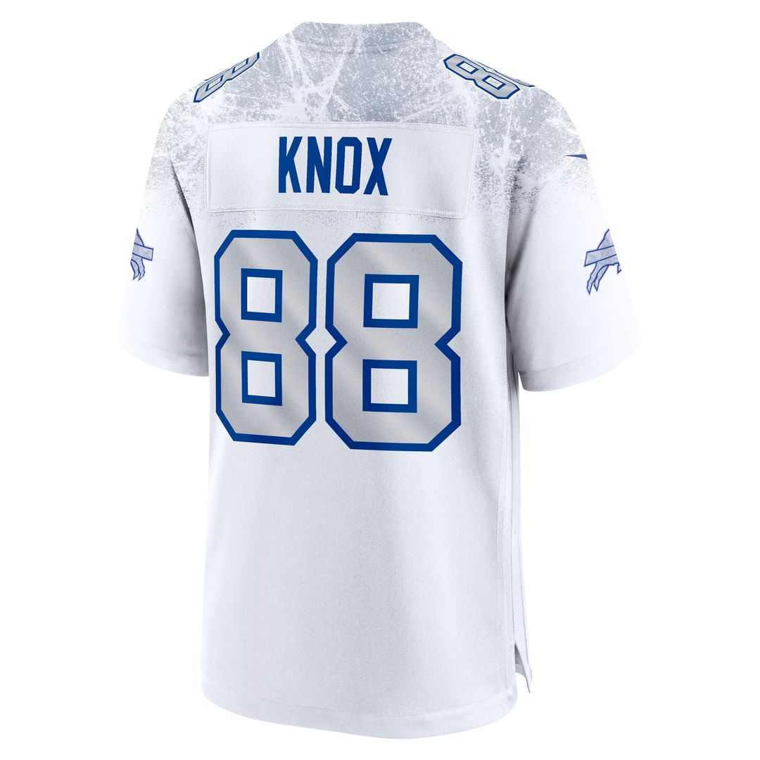 Buffalo Bills Dawson Knox White Rivalries Collection Game Jersey | NFL Football Jersey