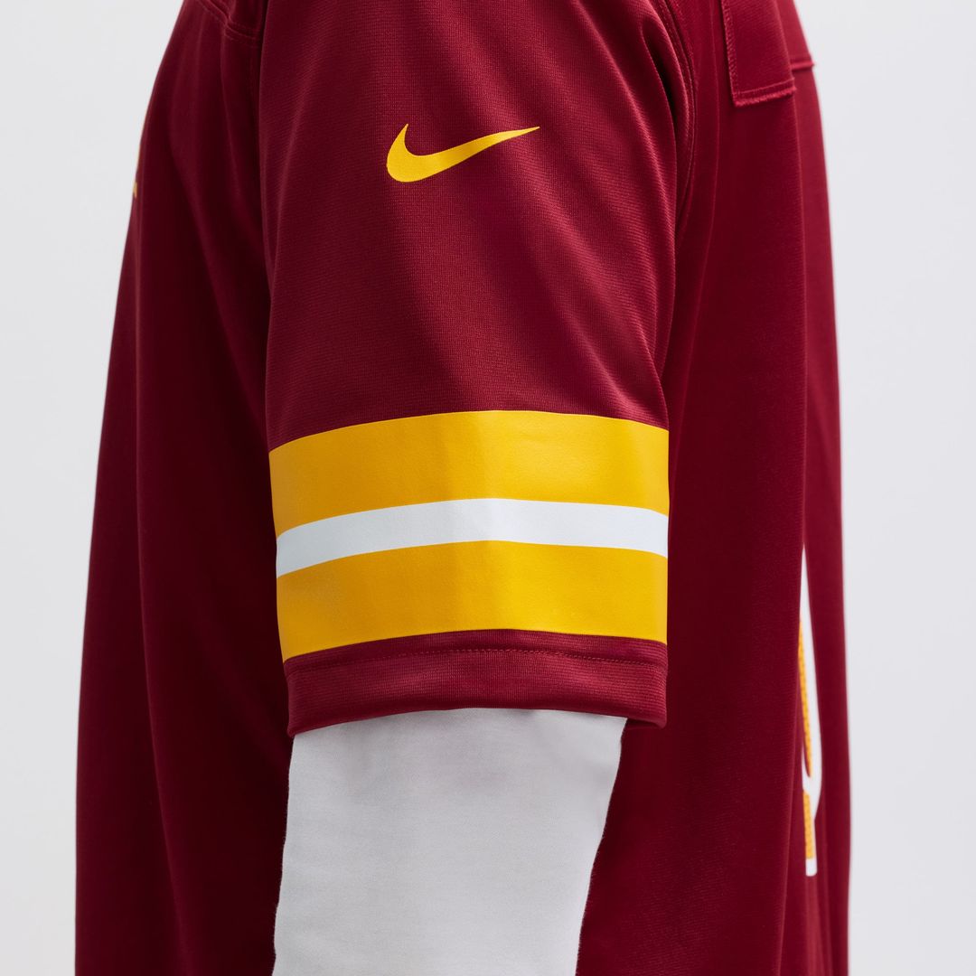 Washington Commanders Jayden Daniels Burgundy Player Game Jersey | NFL Football Jersey