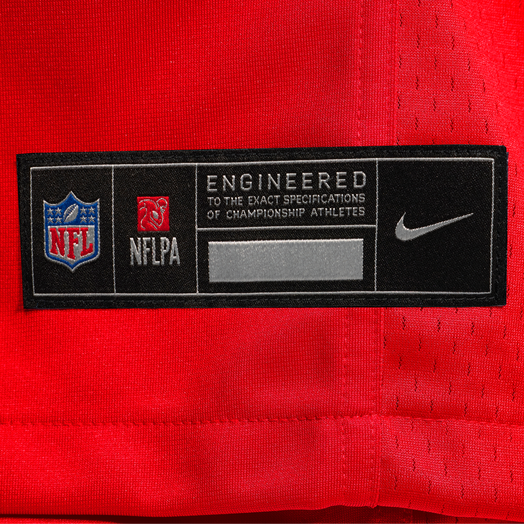 New England Patriots A.J. Brown Red Game Jersey | NFL Football Jersey