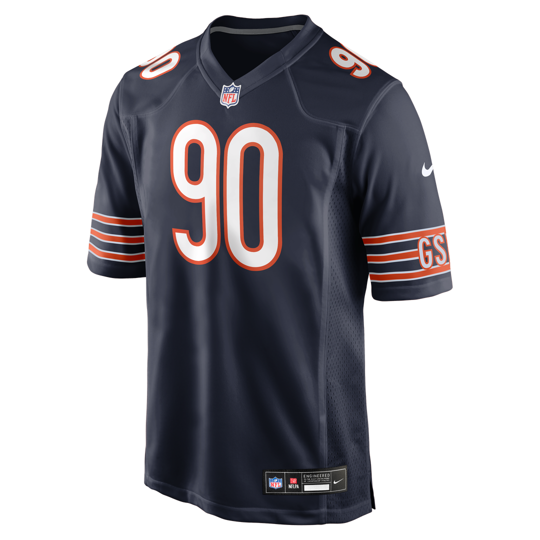 Chicago Bears Neville Gallimore Navy Team Game Jersey | NFL Football Jersey