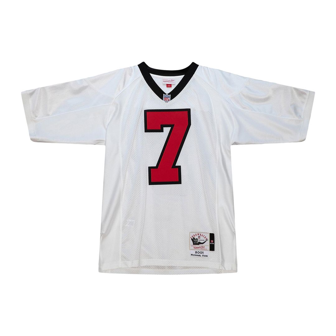 Atlanta Falcons 2003 Michael Vick Red Authentic Throwback Retired Player Jersey | NFL Football Jersey