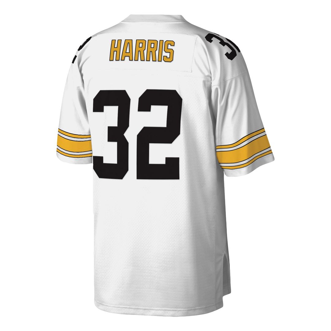 Pittsburgh Steelers Franco Harris White Legacy Replica Jersey | NFL Football Jersey