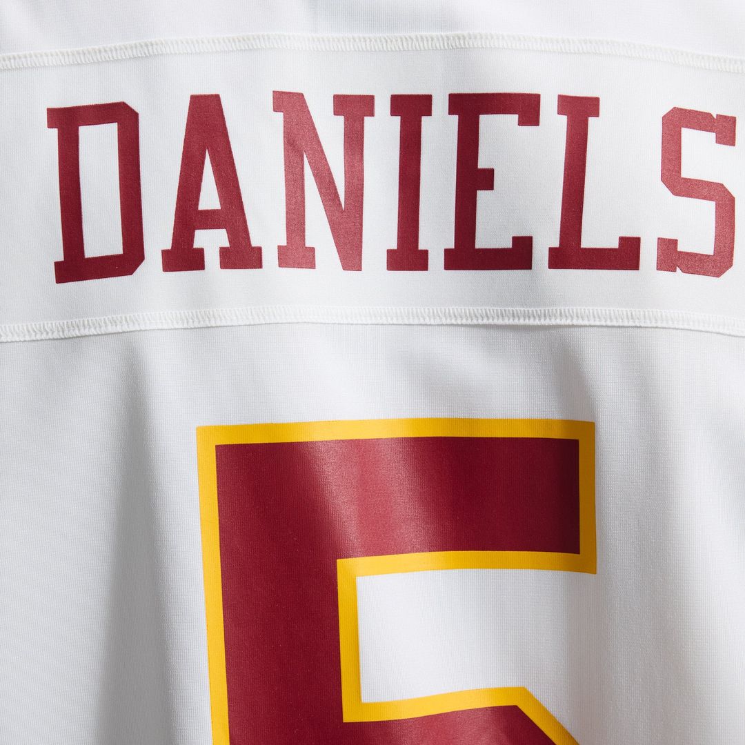 Washington Commanders Jayden Daniels Burgundy Game Jersey | NFL Football Jersey