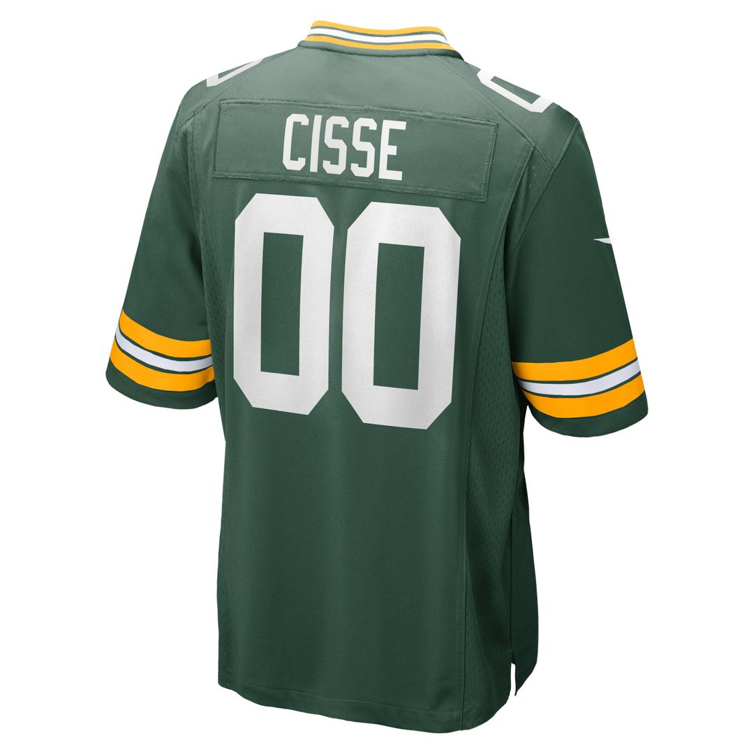Green Bay Packers Brandon Cisse Green Game Jersey | NFL Football Jersey