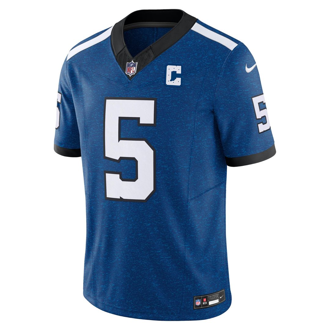 Indianapolis Colts Anthony Richardson Royal Vapor F.U.S.E. Limited Jersey | NFL Football Jersey