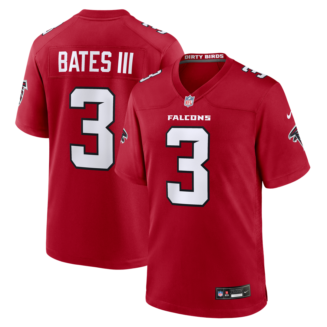 Atlanta Falcons Jessie Bates III White Game Jersey | NFL Football Jersey