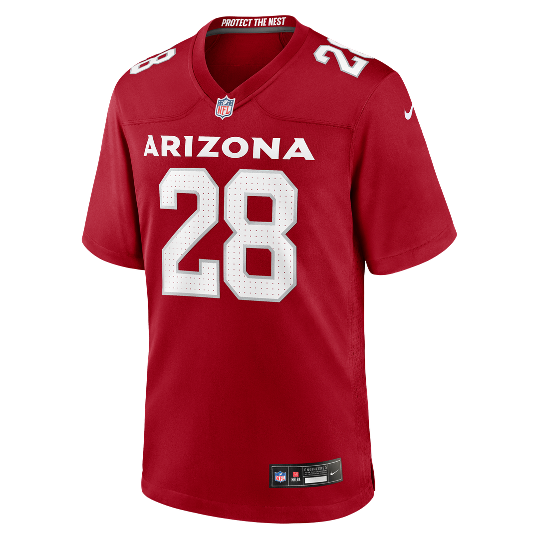 Arizona Cardinals Elijah Jones Cardinal Team Game Jersey | NFL Football Jersey