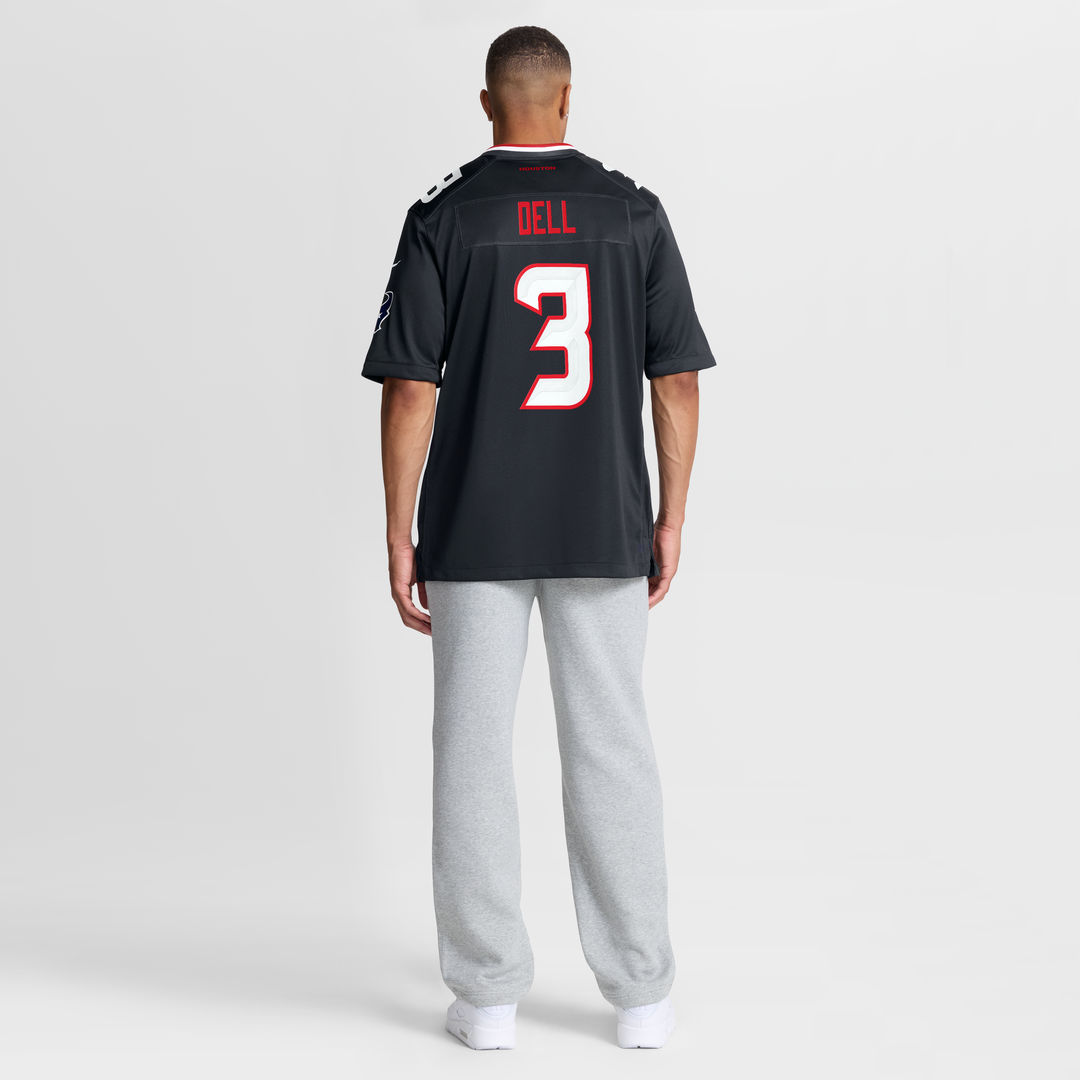 Houston Texans Tank Dell Red Alternate Game Jersey | NFL Football Jersey