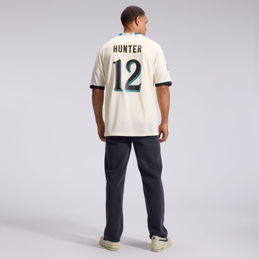 Jacksonville Jaguars Travis Hunter Natural 2026 Rivalries Collection Game Jersey | NFL Football Jersey