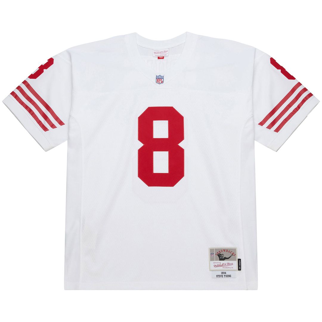 San Francisco 49ers Steve Young White 1994 Legacy Replica Jersey | NFL Football Jersey