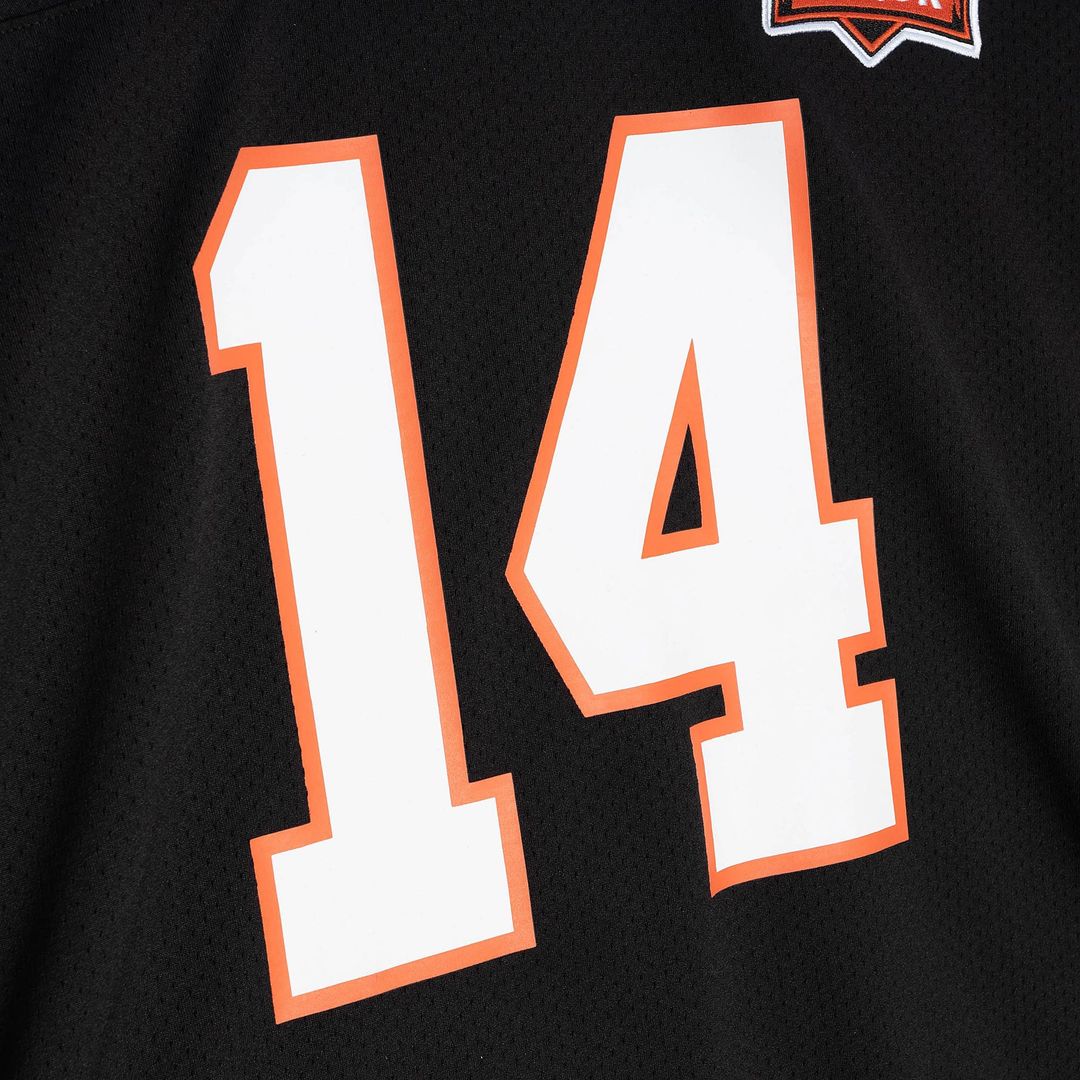 Cincinnati Bengals 1981 Ken Anderson Black Authentic Throwback Retired Player Jersey | NFL Football Jersey