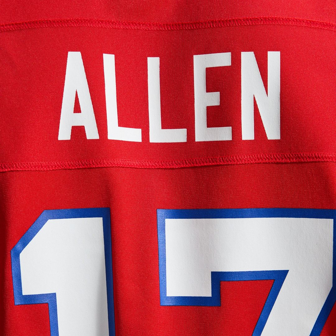 Buffalo Bills Josh Allen Gray Nickel City Game Jersey | NFL Football Jersey
