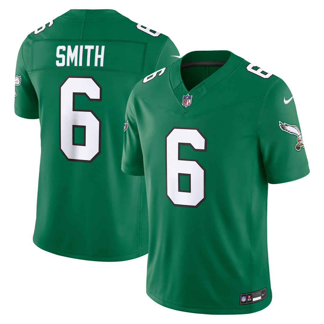 Philadelphia Eagles DeVonta Smith Black Alternate Vapor F.U.S.E. Stitched Limited Jersey | NFL Football Jersey