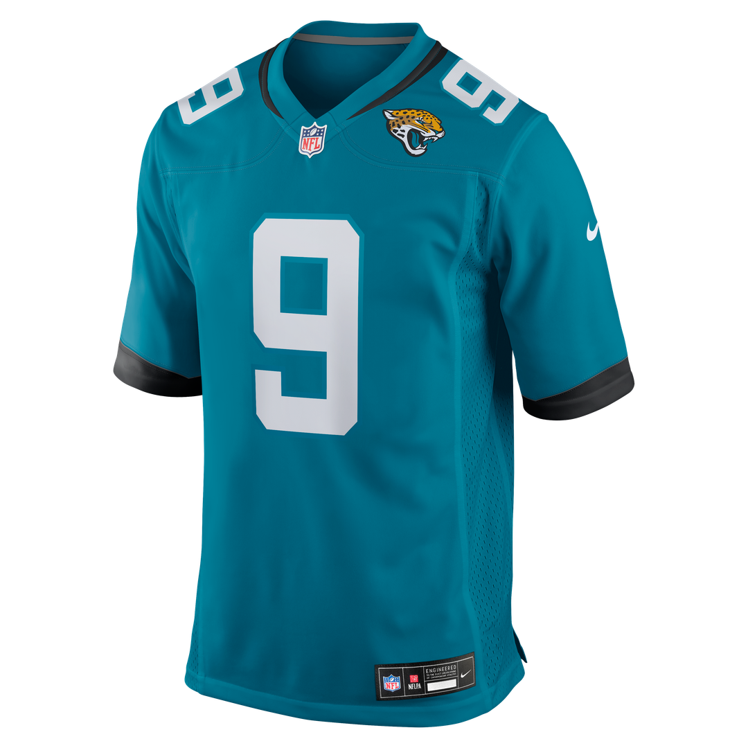 Jacksonville Jaguars Logan Cooke Black Game Jersey | NFL Football Jersey