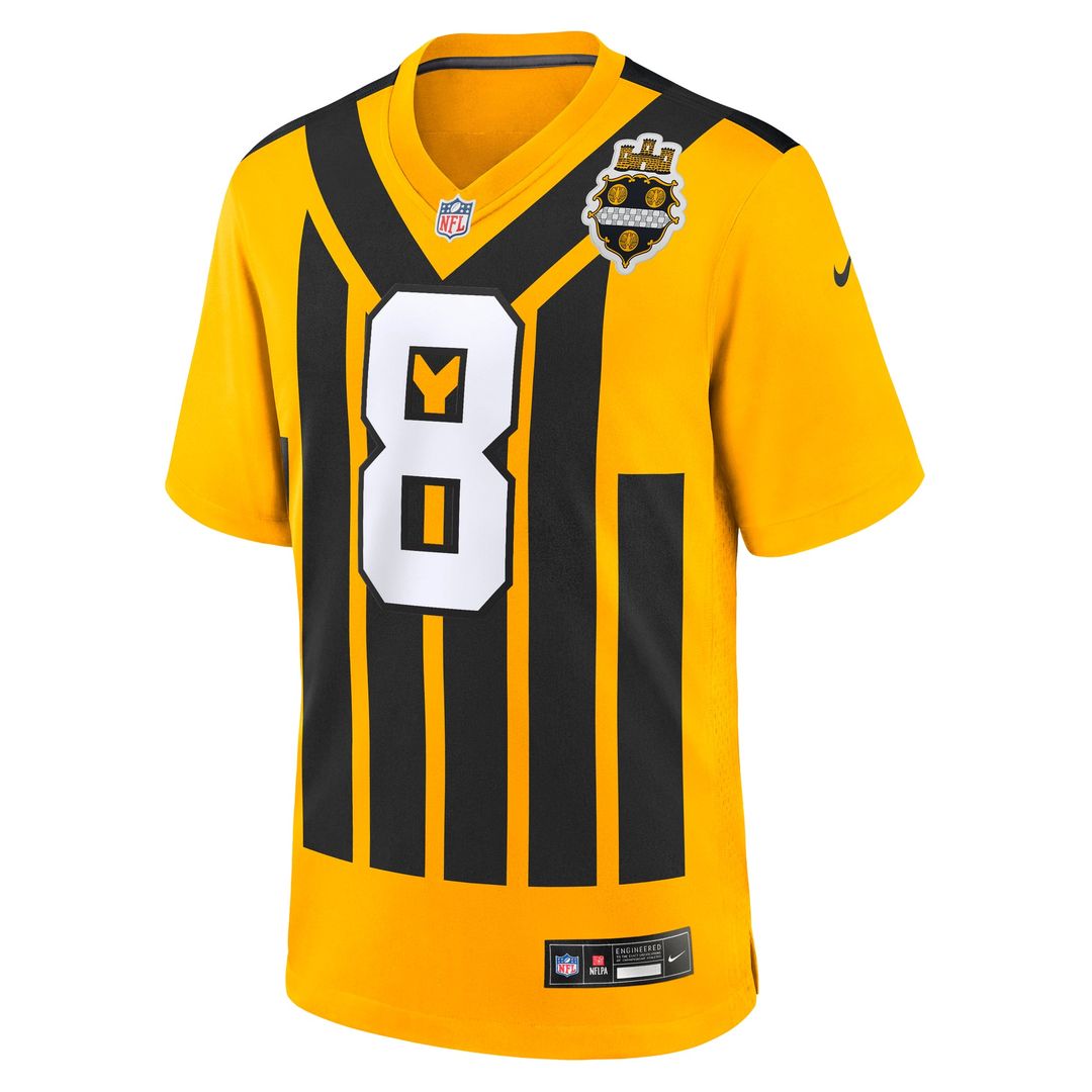 Pittsburgh Steelers Aaron Rodgers White Game Jersey | NFL Football Jersey