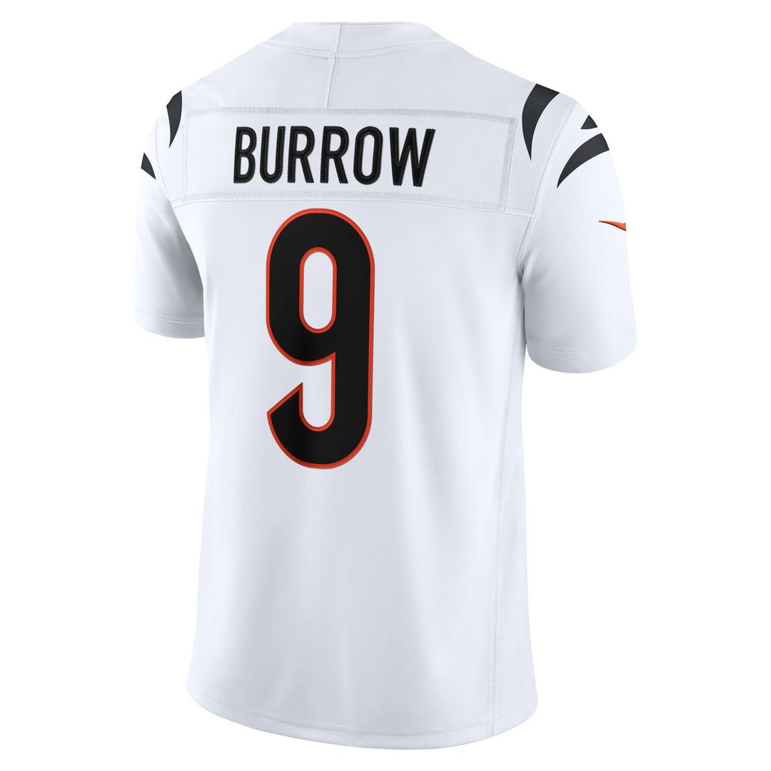 Cincinnati Bengals Joe Burrow Orange Alternate Vapor F.U.S.E. Stitched Limited Jersey | NFL Football Jersey