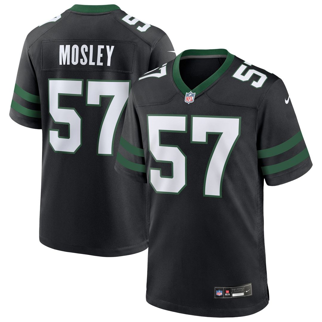 New York Jets C.J. Mosley Legacy White Game Jersey | NFL Football Jersey