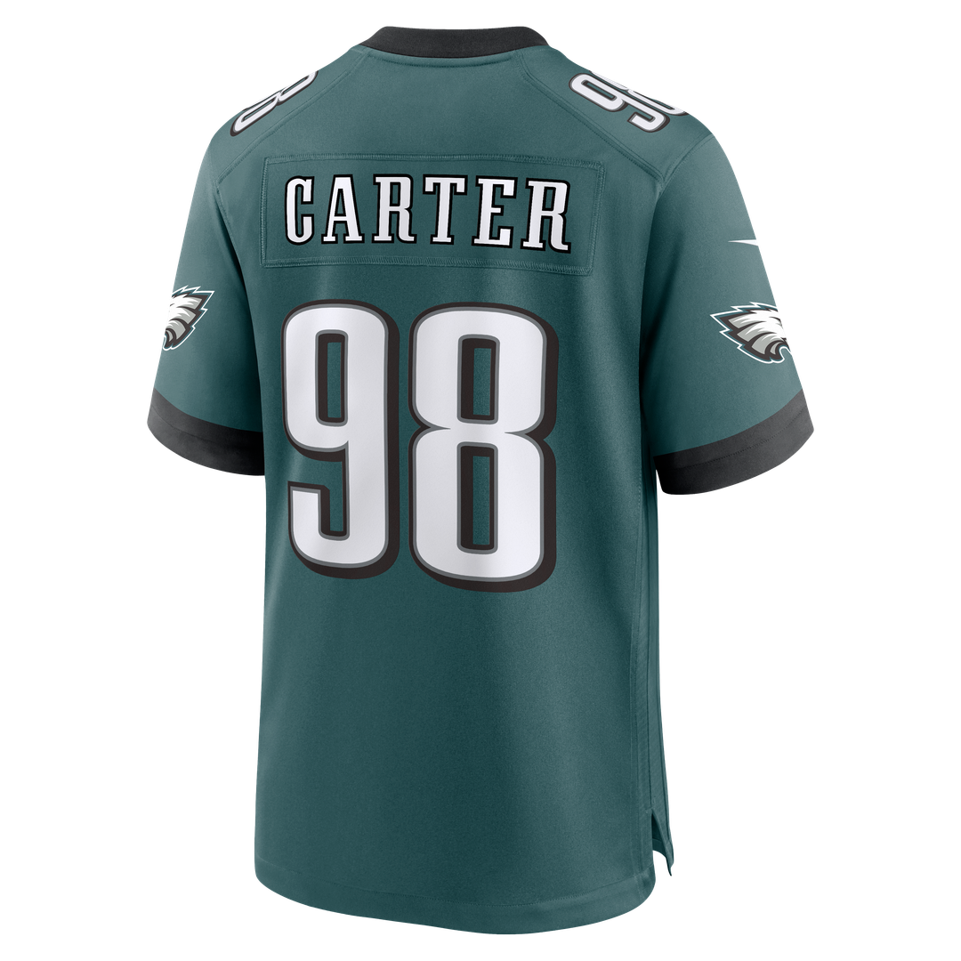 Philadelphia Eagles Jalen Carter White Game Jersey | NFL Football Jersey