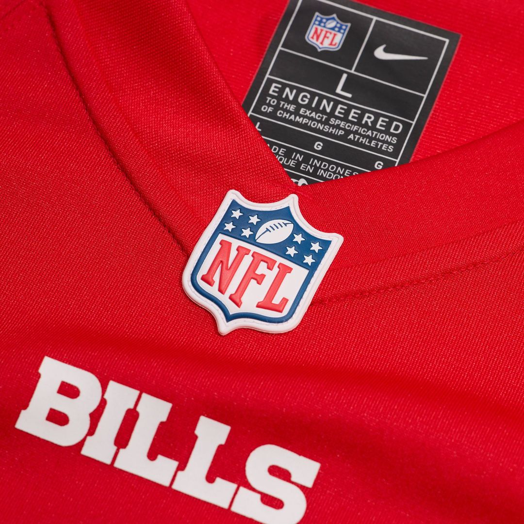 Buffalo Bills Damar Hamlin Red Alternate Game Jersey | NFL Football Jersey