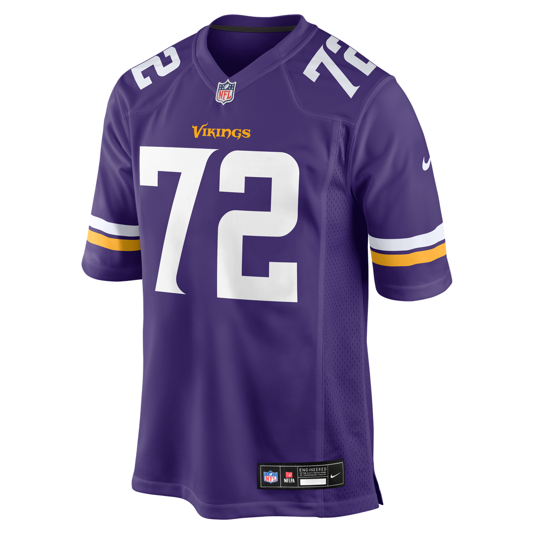 Minnesota Vikings Ryan Van Demark Purple Team Game Jersey | NFL Football Jersey