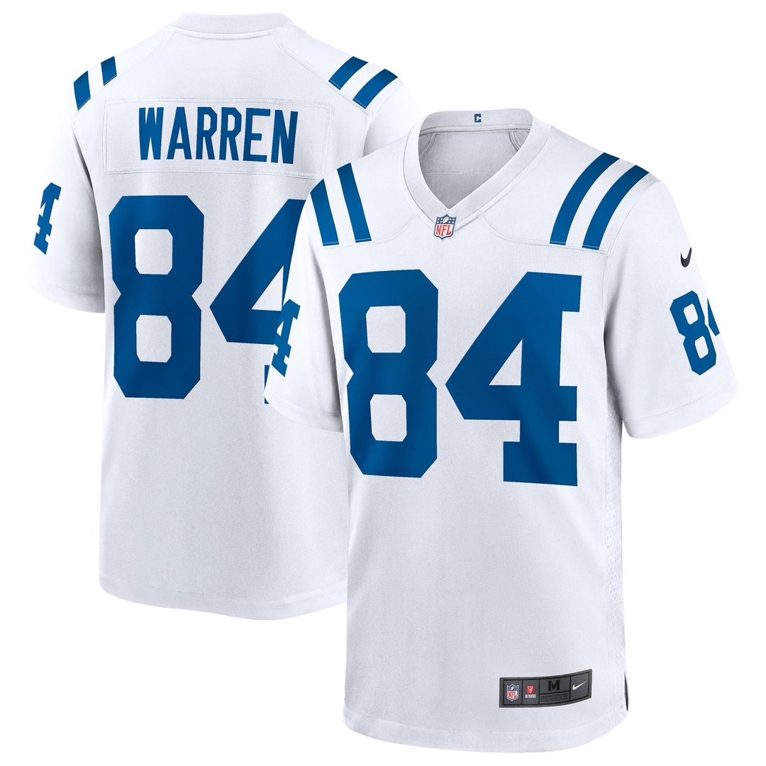 Indianapolis Colts Tyler Warren Royal Team Game Jersey | NFL Football Jersey