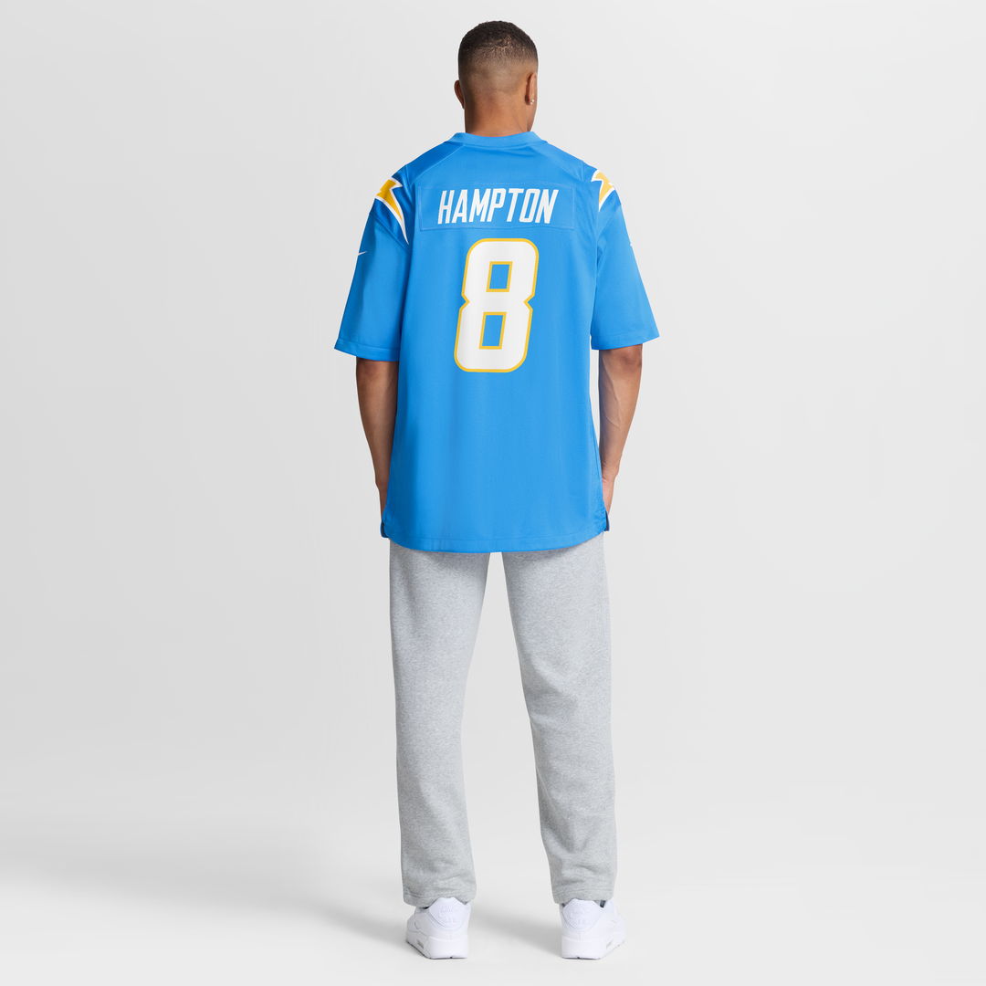 Los Angeles Chargers Omarion Hampton Powder Blue Game Player Jersey | NFL Football Jersey