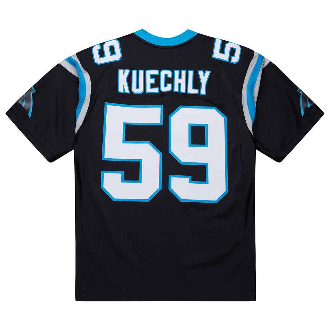 Carolina Panthers Luke Kuechly Black 2013 Authentic Throwback Retired Player Jersey | NFL Football Jersey