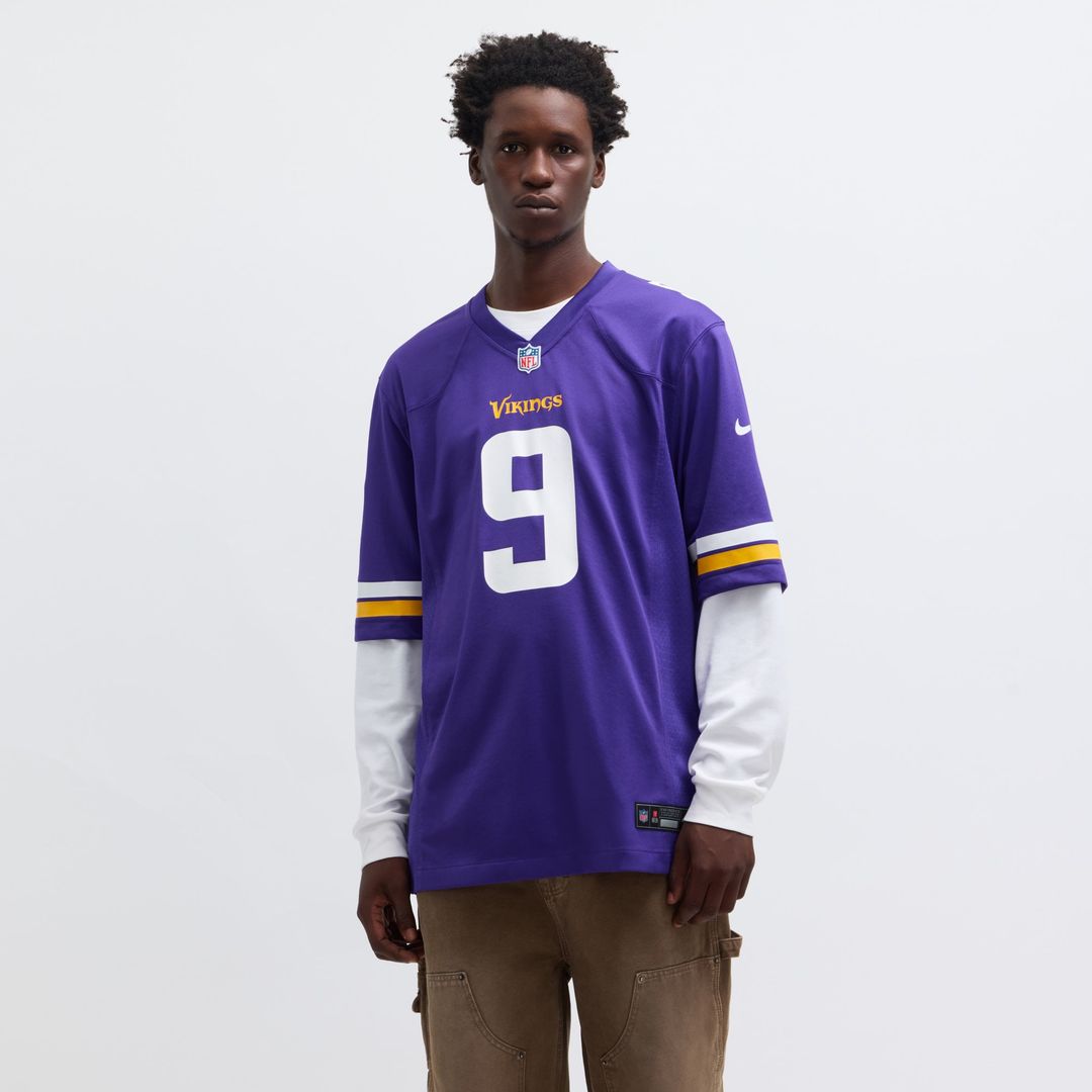 Minnesota Vikings J.J. McCarthy White Alternate Game Player Jersey | NFL Football Jersey