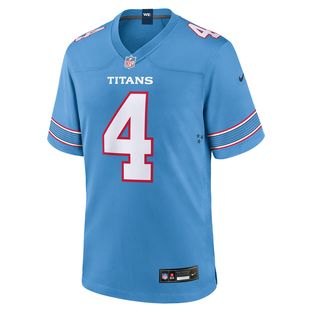 Tennessee Titans Wan'Dale Robinson White Game Jersey | NFL Football Jersey