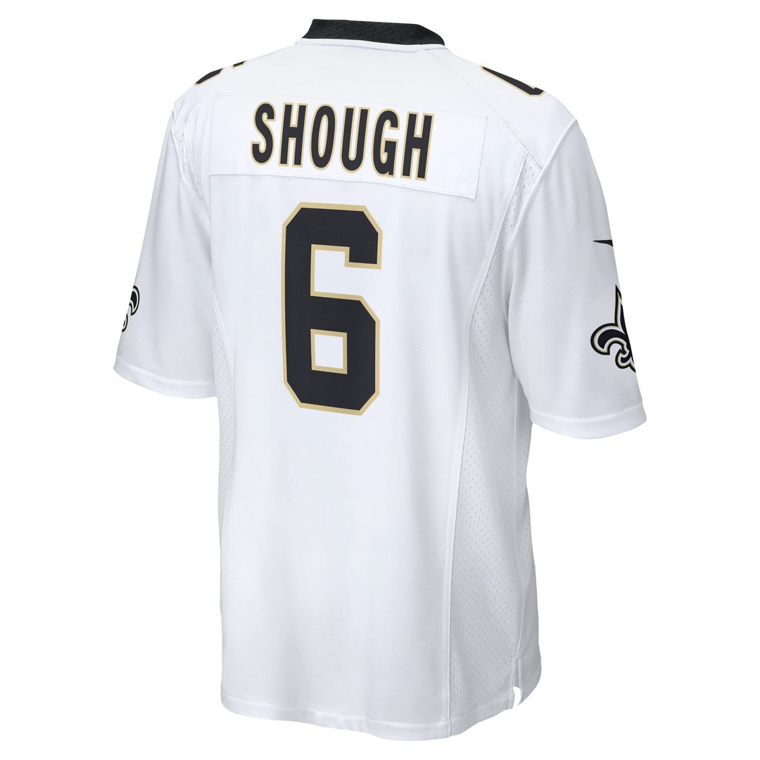 New Orleans Saints Tyler Shough Black Game Jersey | NFL Football Jersey