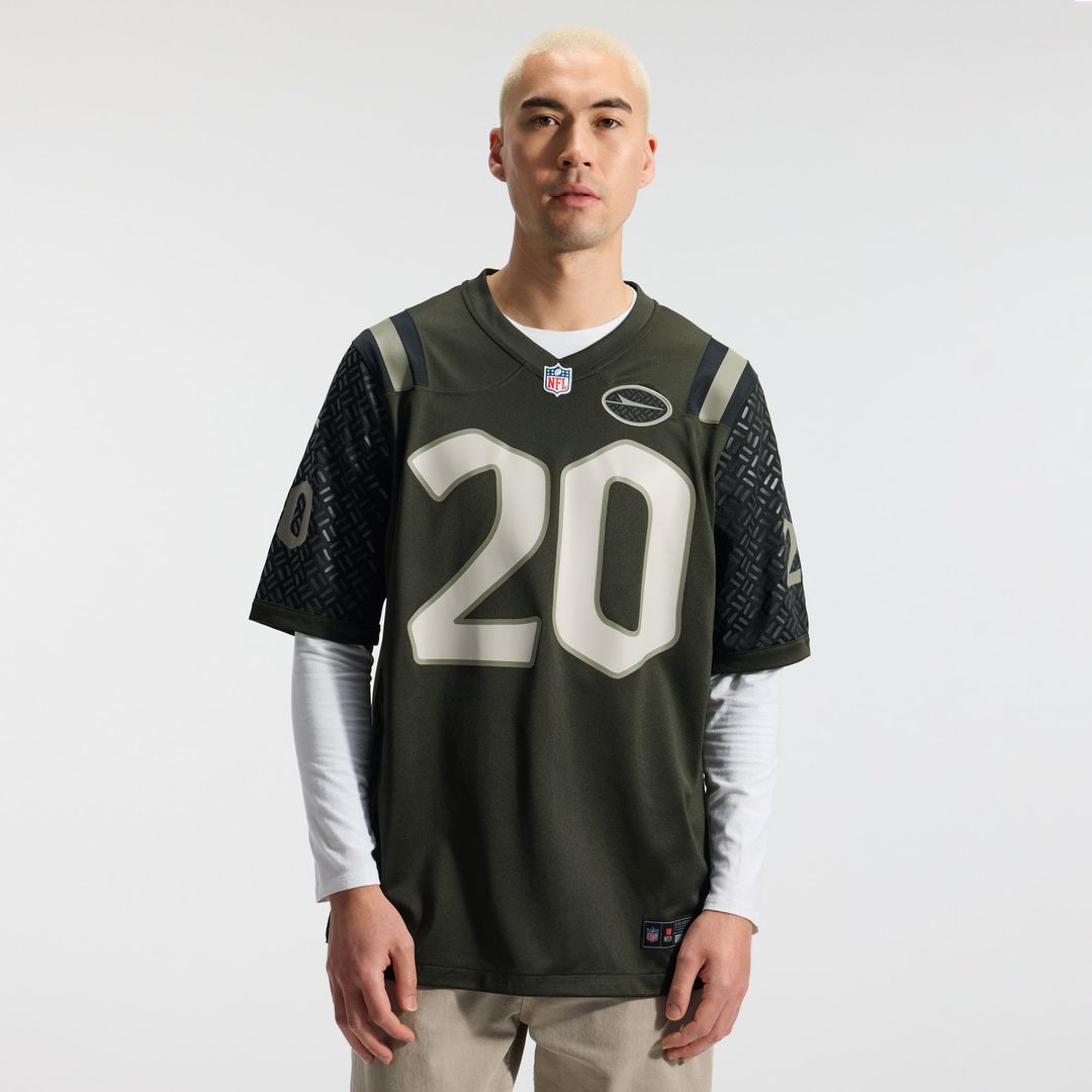New York Jets Breece Hall Green Rivalries Collection Game Jersey | NFL Football Jersey
