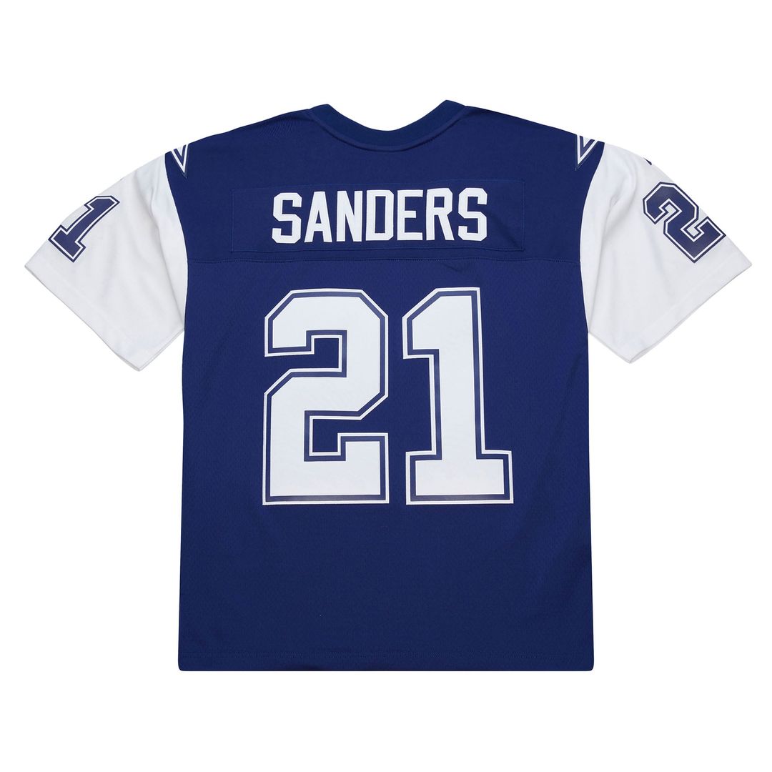 Dallas Cowboys Deion Sanders Navy 1995 Legacy Replica Jersey | NFL Football Jersey