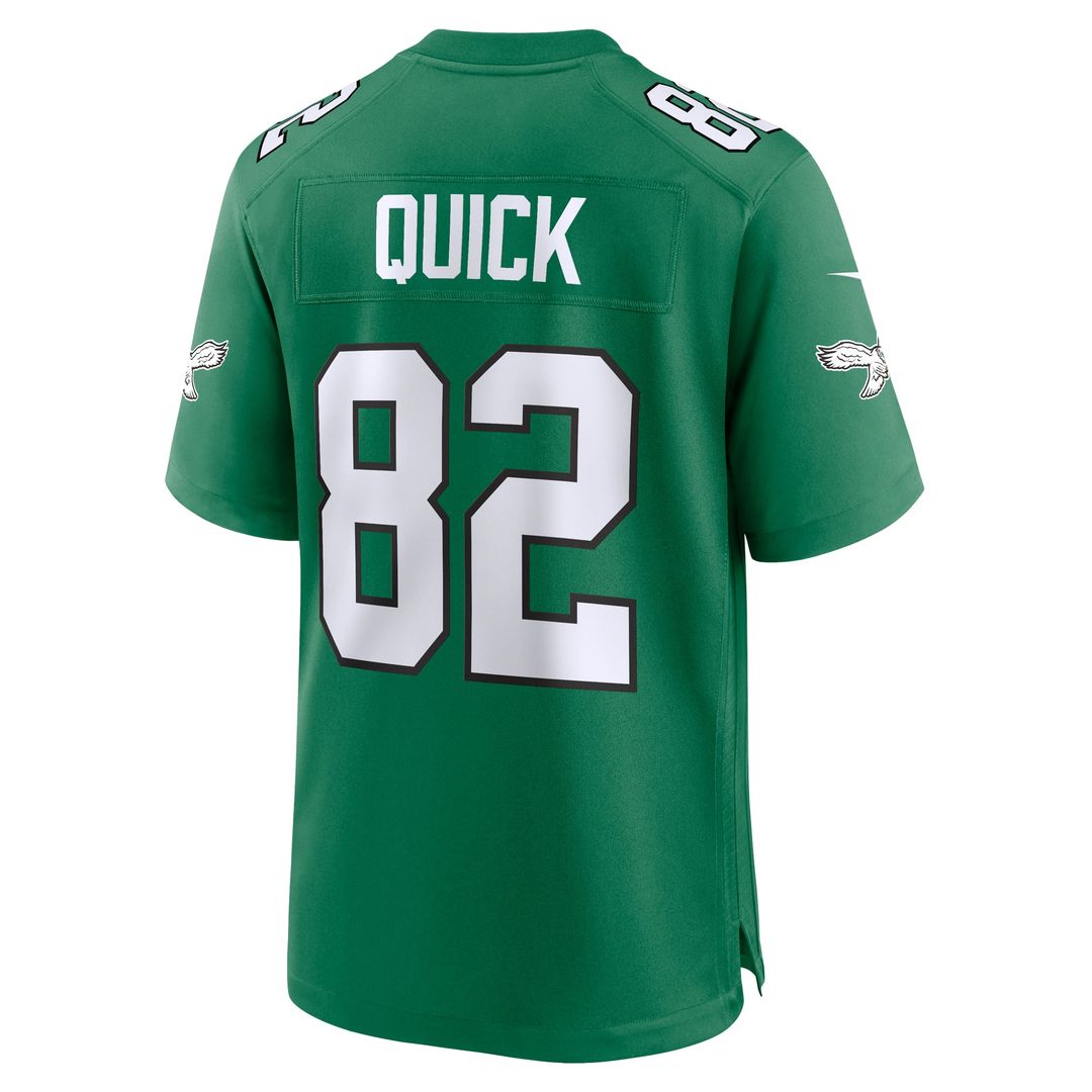 Philadelphia Eagles Mike Quick Kelly Green Retired Player Alternate Game Jersey | NFL Football Jersey