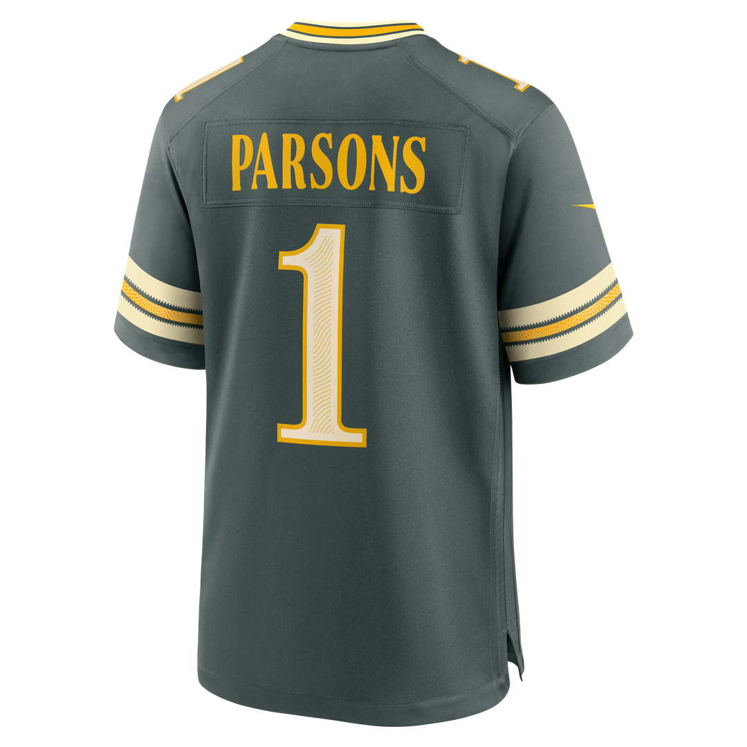 Green Bay Packers Micah Parsons Green 2026 Rivalries Collection Game Jersey | NFL Football Jersey