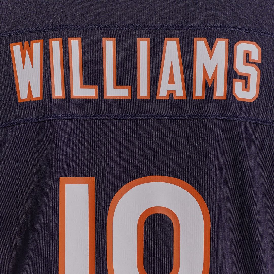 Chicago Bears Caleb Williams White First Round Pick Player Game Jersey | NFL Football Jersey