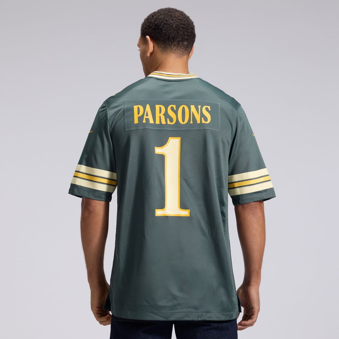 Green Bay Packers Micah Parsons Green 2026 Rivalries Collection Game Jersey | NFL Football Jersey