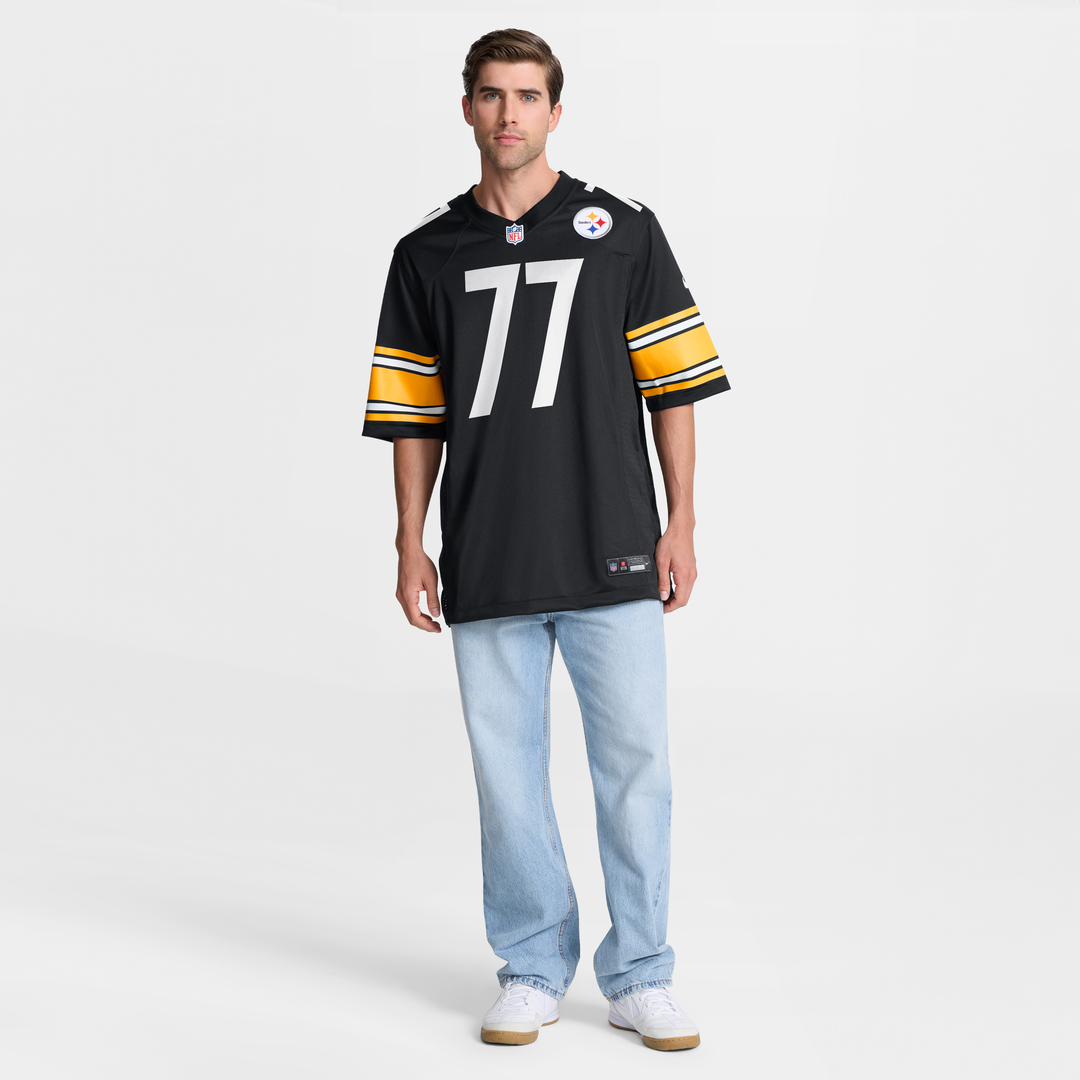Pittsburgh Steelers Broderick Jones Black Game Jersey | NFL Football Jersey