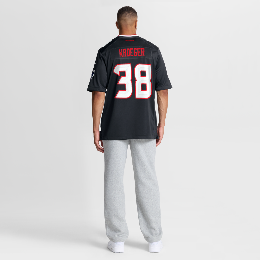 Houston Texans Kai Kroeger Navy Team Game Jersey | NFL Football Jersey