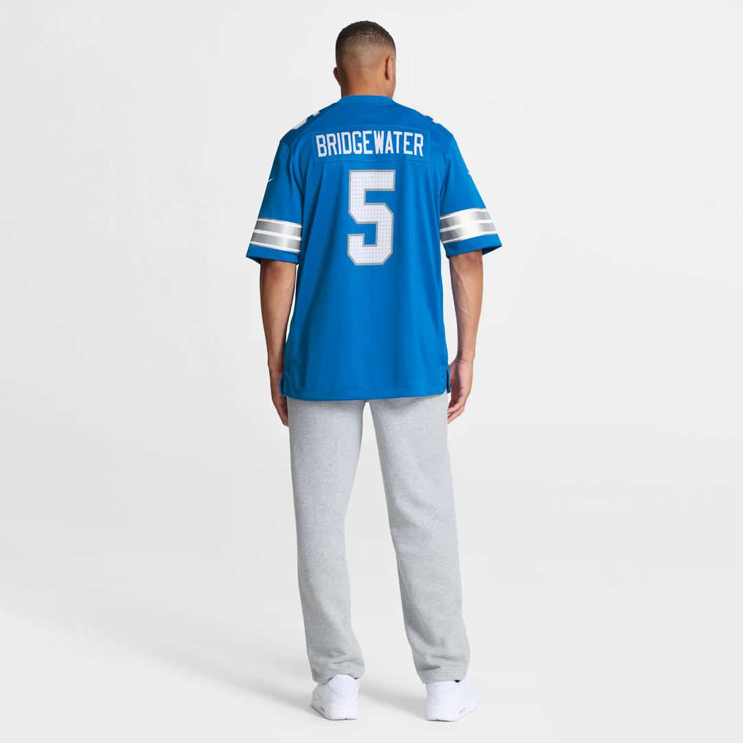 Detroit Lions Teddy Bridgewater Blue Team Game Jersey | NFL Football Jersey