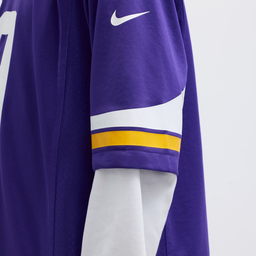 Minnesota Vikings J.J. McCarthy White Alternate Game Player Jersey | NFL Football Jersey