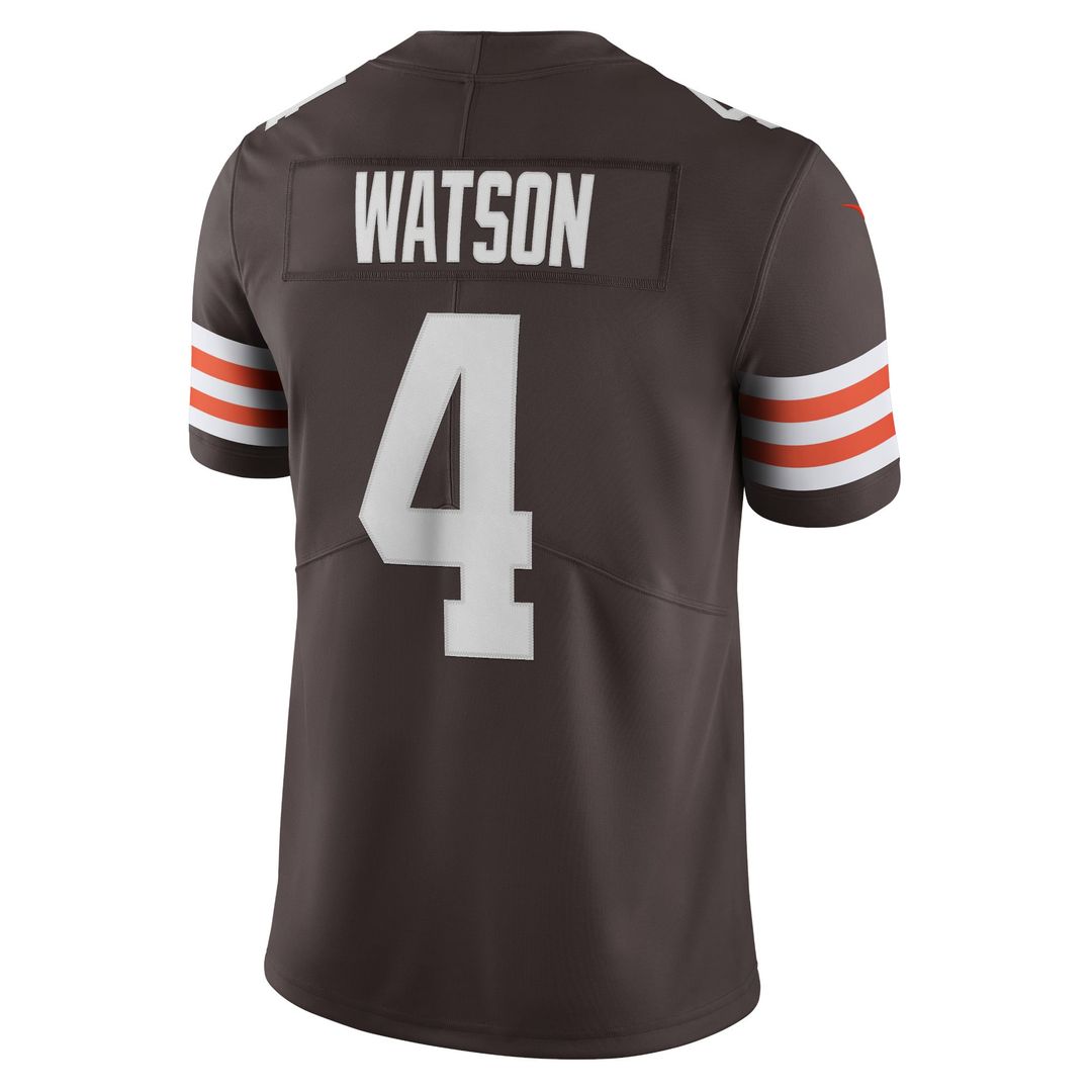 Cleveland Browns Deshaun Watson Brown Vapor Limited Jersey | NFL Football Jersey