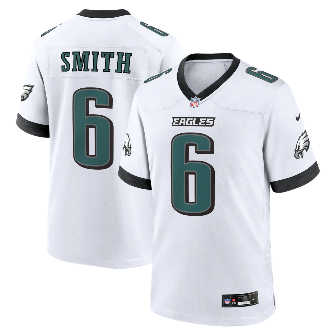 Philadelphia Eagles DeVonta Smith Midnight Green Team Game Jersey | NFL Football Jersey