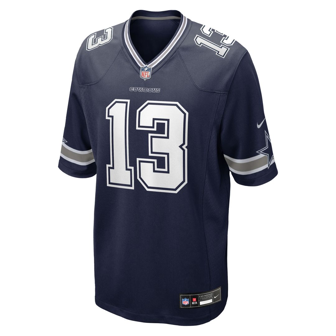 Dallas Cowboys Caleb Downs Navy Team Game Jersey | NFL Football Jersey