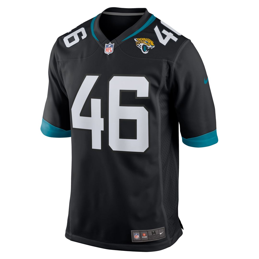 Jacksonville Jaguars Ross Matiscik Teal Game Jersey | NFL Football Jersey