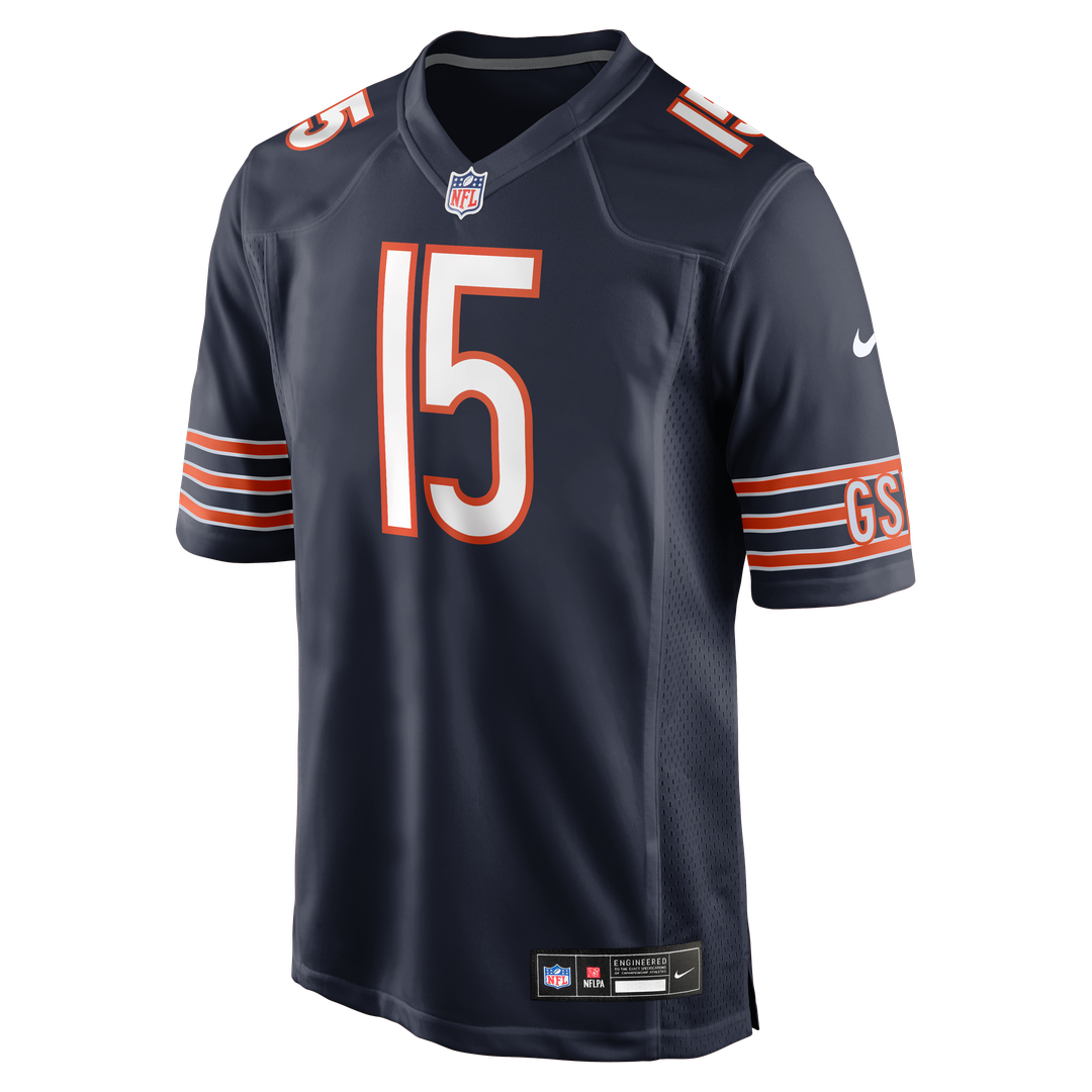 Chicago Bears Rome Odunze Navy Player Game Jersey | NFL Football Jersey
