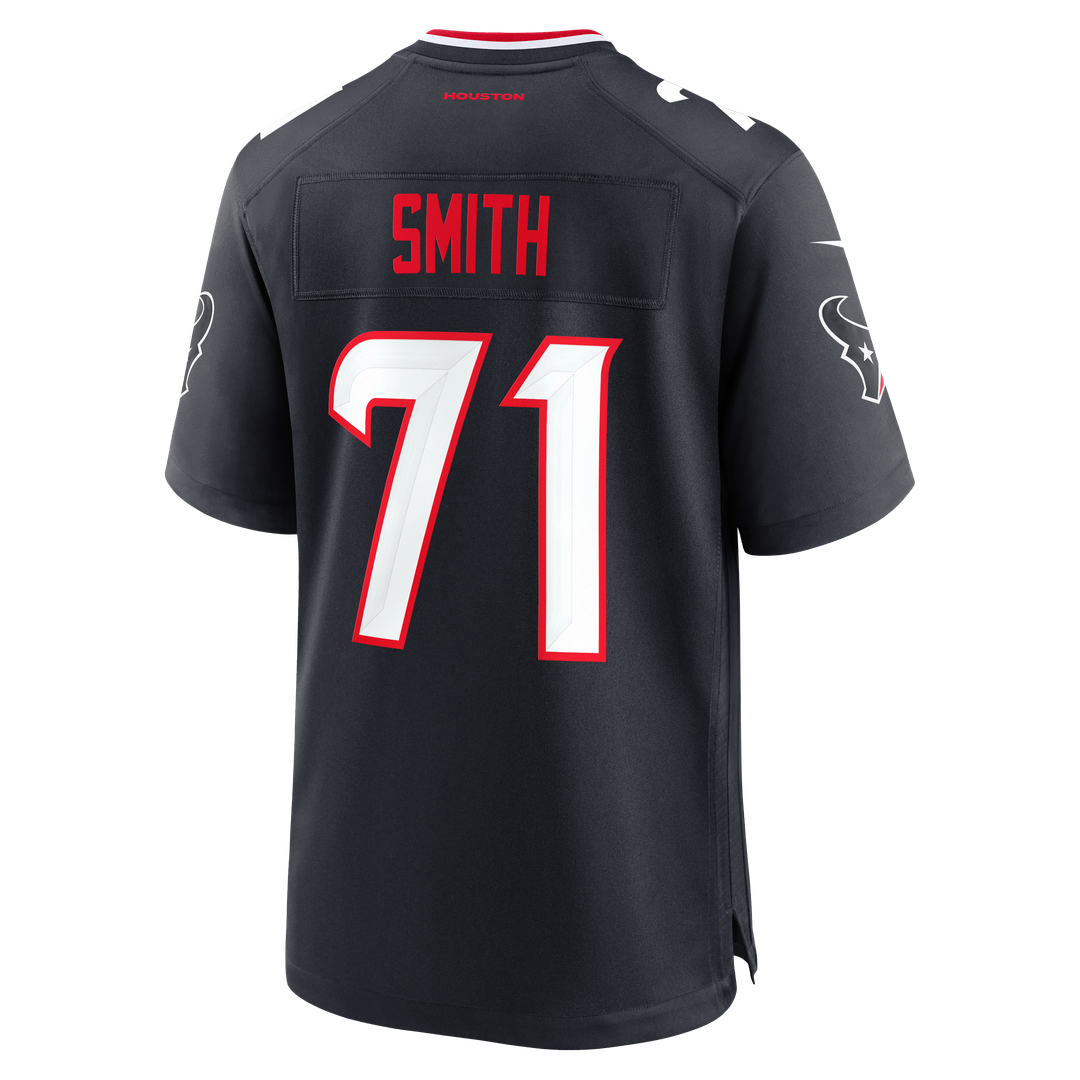 Houston Texans Braden Smith Navy Team Game Jersey | NFL Football Jersey