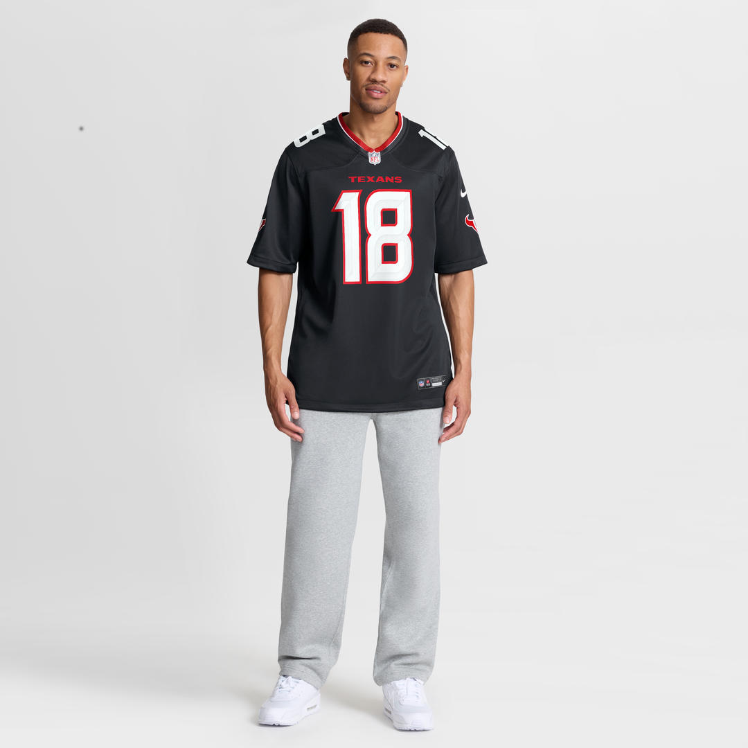 Houston Texans Graham Mertz Navy Team Game Jersey | NFL Football Jersey